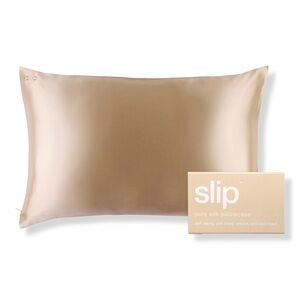 Slip Pure Silk Queen Pillowcase in Caramel